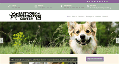 Desktop Screenshot of eastyorkvet.com